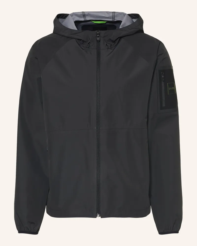 HUGO BOSS Jacke Visit schwarz Schwarz