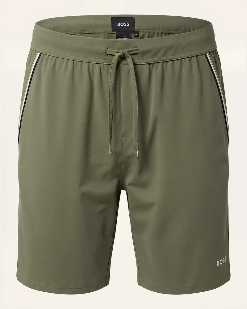 HUGO BOSS Pyjamas Unterteil UNIQUE SHORTS CW Hellgrün