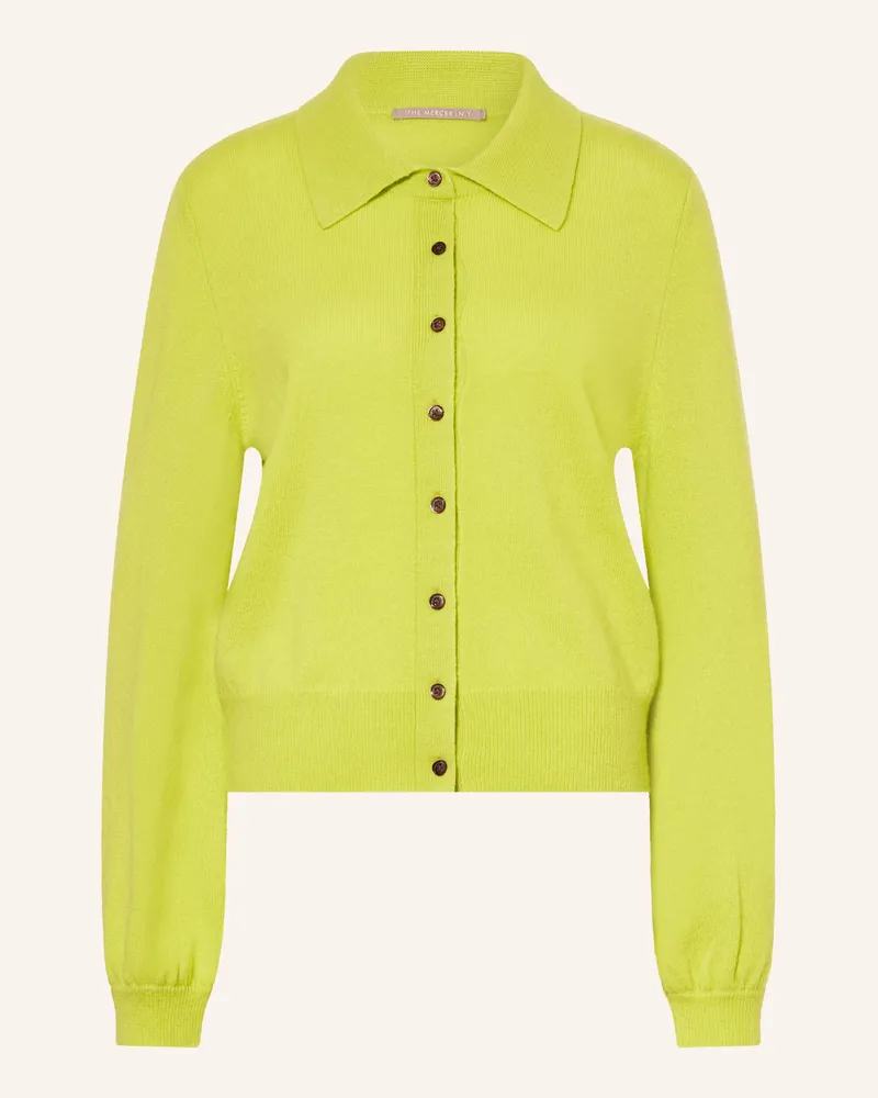 (THE MERCER) N.Y. Strickjacke Aus Cashmere gruen Hellgrün