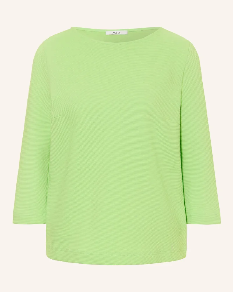 ZAíDA Shirt mit 3/4-Arm Grün