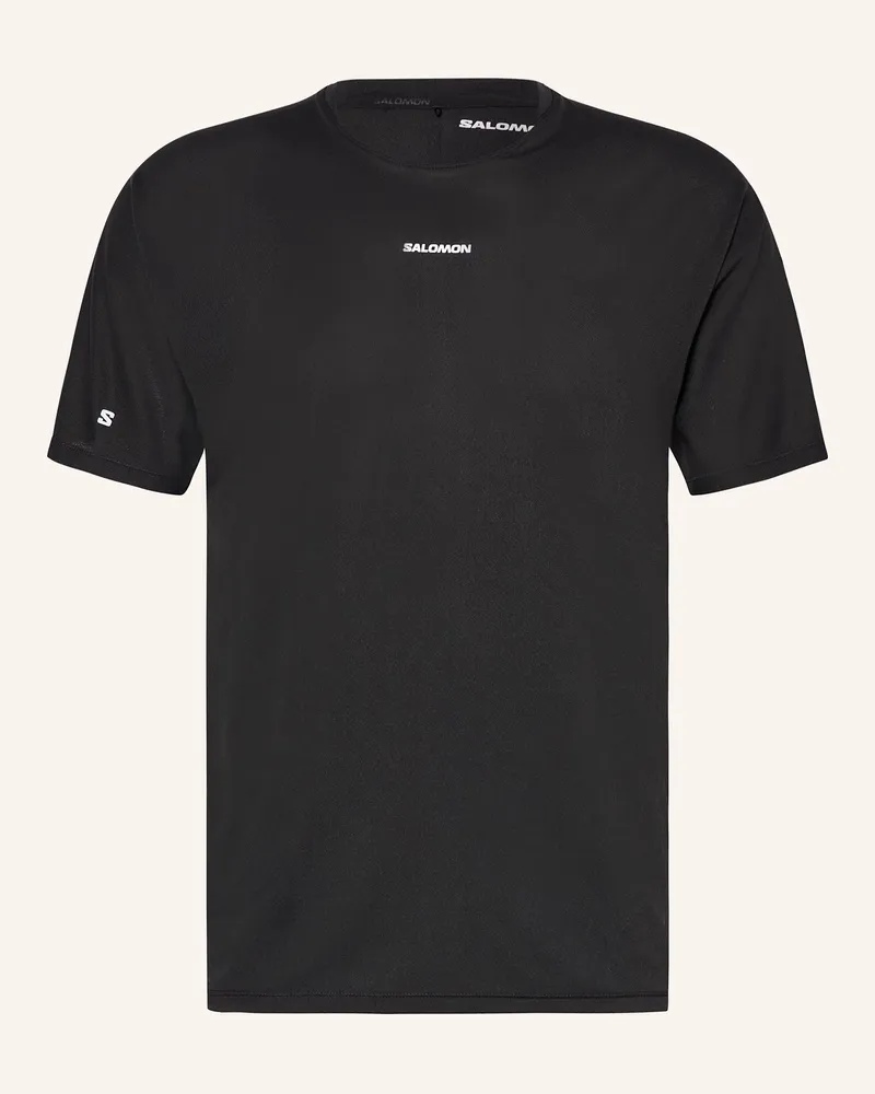 Salomon Laufshrit SENSE AERO SS Schwarz
