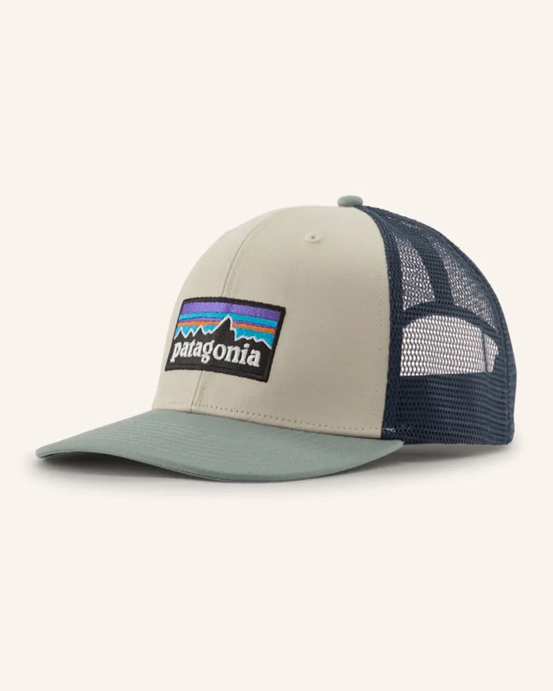 Patagonia Cap P-6 Logo blau Blau