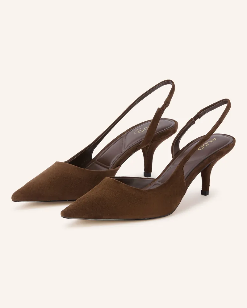 ALDO Slingpumps Stessylowsling braun Dunkelbraun