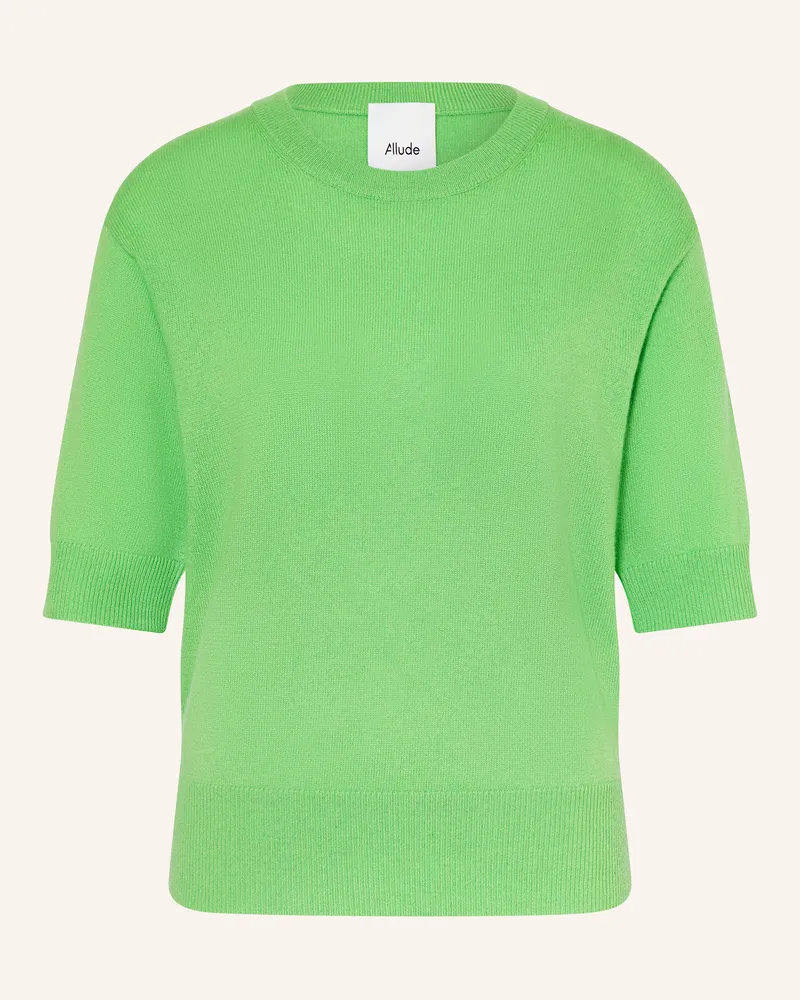 ALLUDE Strickshirt aus Cashmere Grün