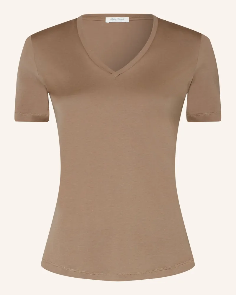 Stefan Brandt T-Shirt Clara braun Camel