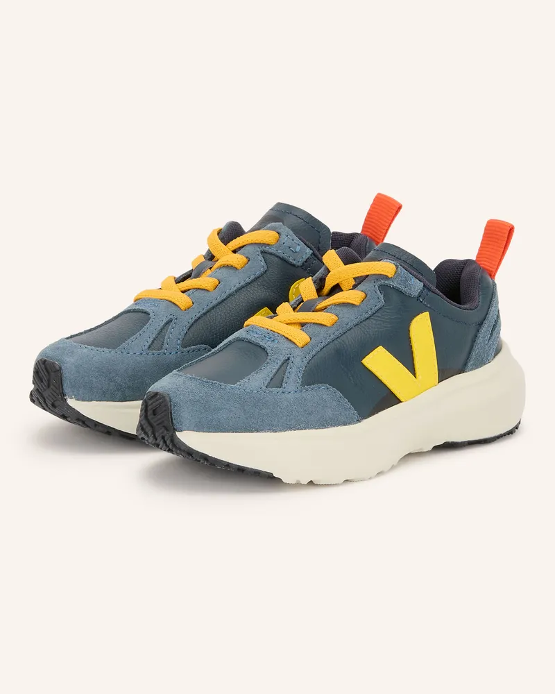 VEJA Slip-On-Sneaker Small Canary Light blau Dunkelblau