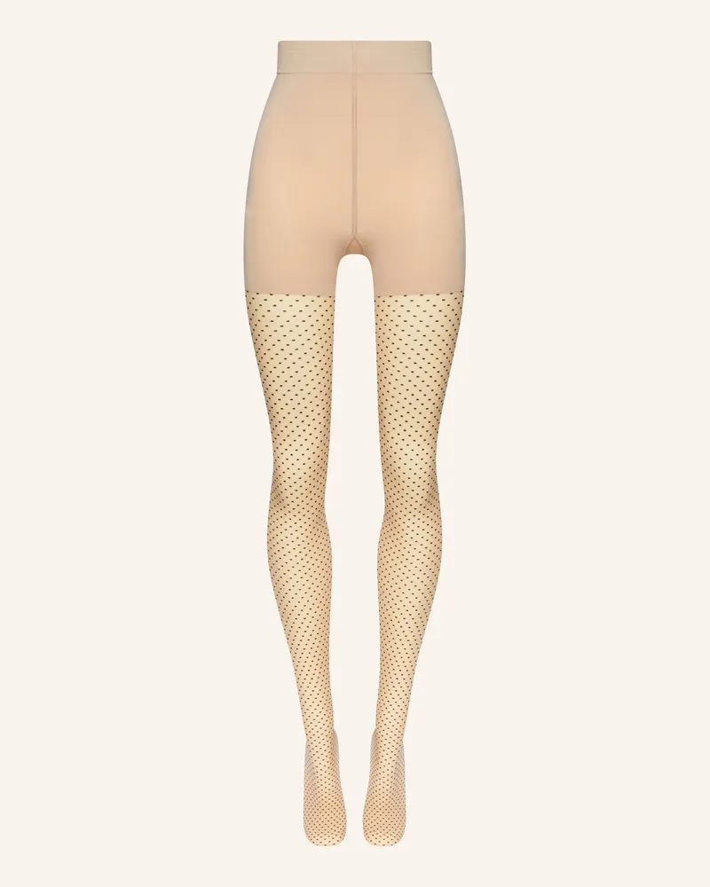 Wolford Strumpfhose CONTROL DOTS TIGHTS Nude