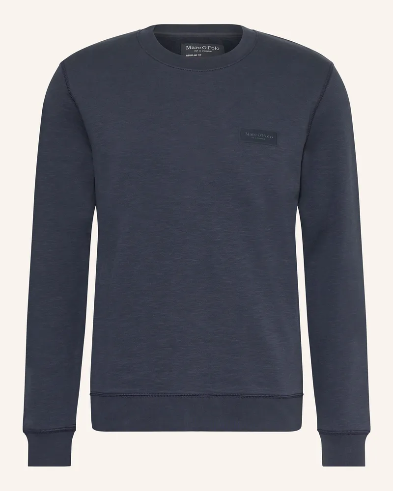 Marc O'Polo Sweatshirt blau Dunkelblau