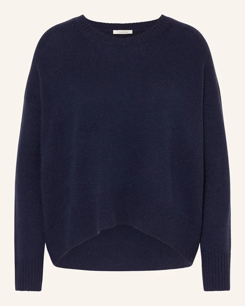 lilienfels Cashmere-Pullover Dunkelblau