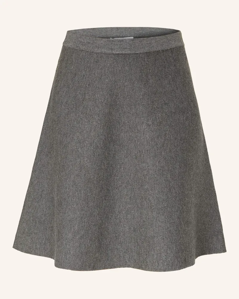 Samsøe & Samsøe Strickrock SALULA Dunkelgrau