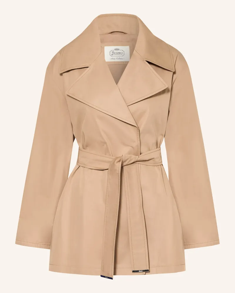 Herno Trenchcoat DEAN Camel