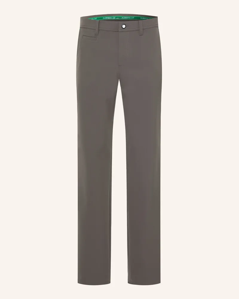 Alberto Golfhose Rookie Regular Fit gruen Khaki