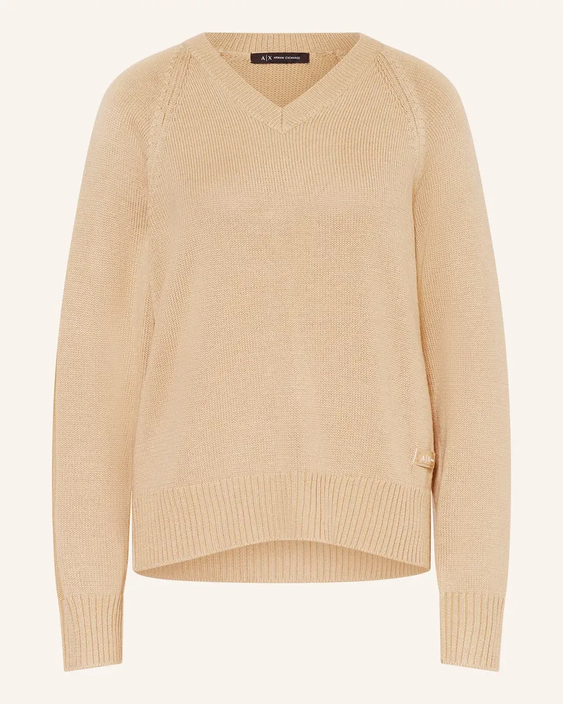 Armani Exchange Pullover Hellbraun