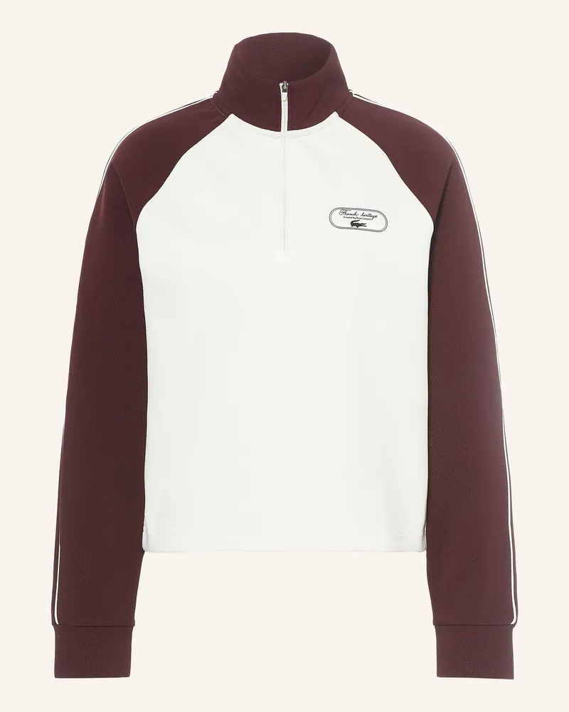 Lacoste Piqué-Troyer rot Dunkelrot