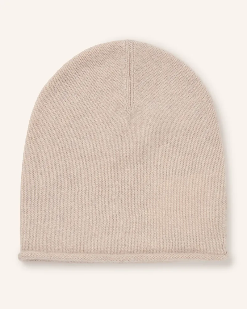 Darling Harbour Cashmere-Mütze beige Pebble