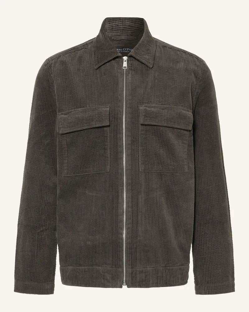 Marc O'Polo Cord-Overjacket braun Khaki