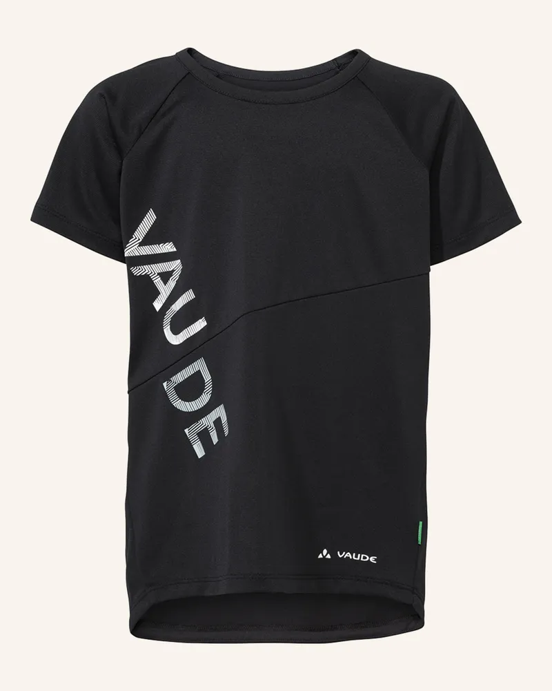 Vaude Radshirt Kids Moab T-Shirt Ii schwarz Schwarz