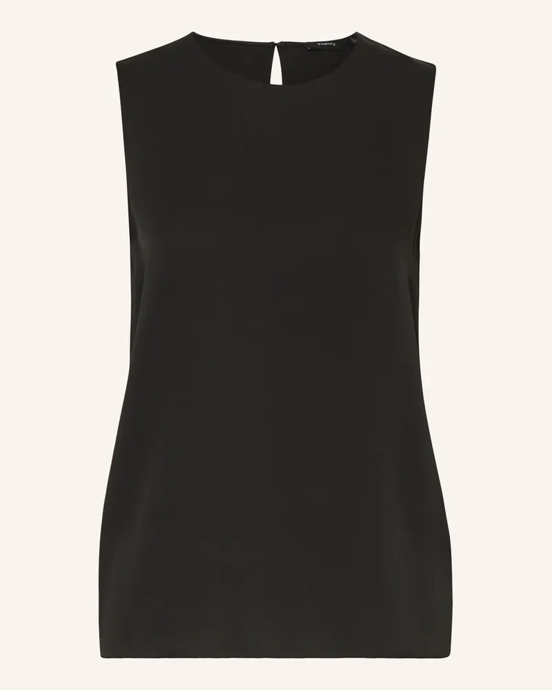 Theory Blusentop Schwarz