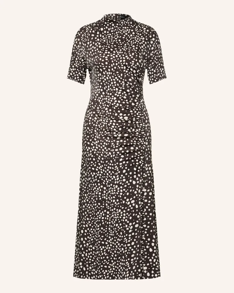 HUGO BOSS Jerseykleid Endre braun Dunkelbraun