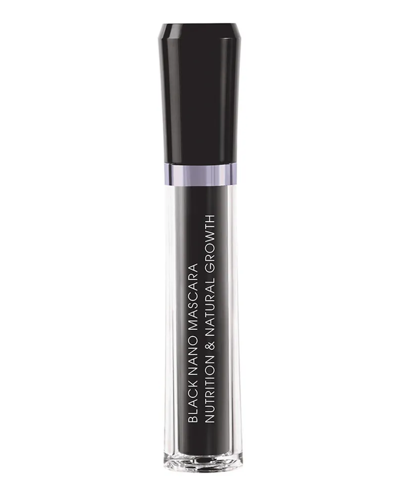 M2 Beauté BLACK NANO MASCARA NUTRITION & NATURAL GROWTH Black