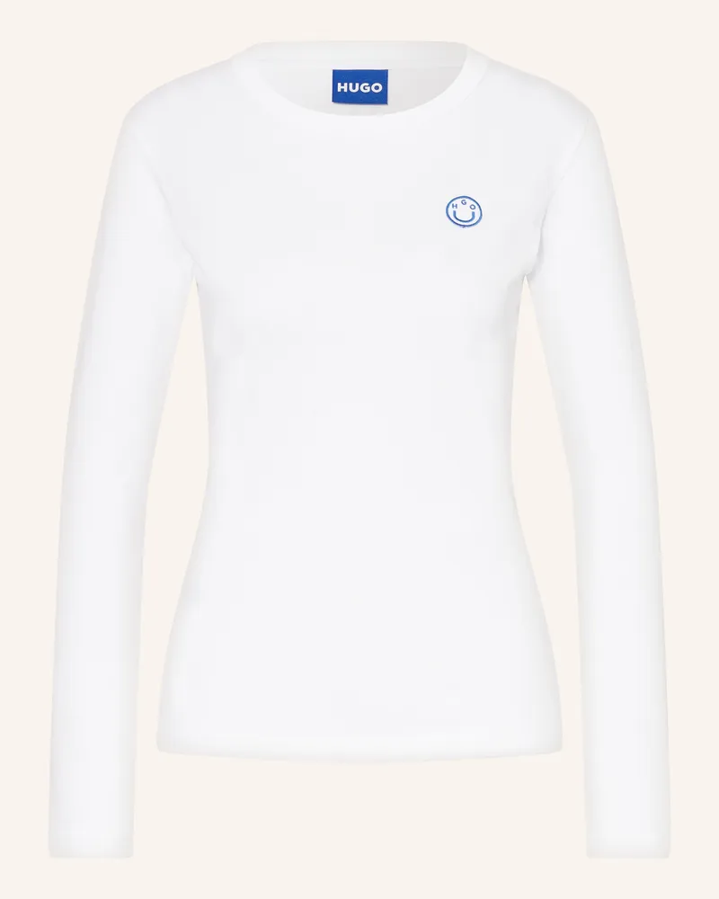 HUGO BOSS Longsleeve DALIRIA Weiss