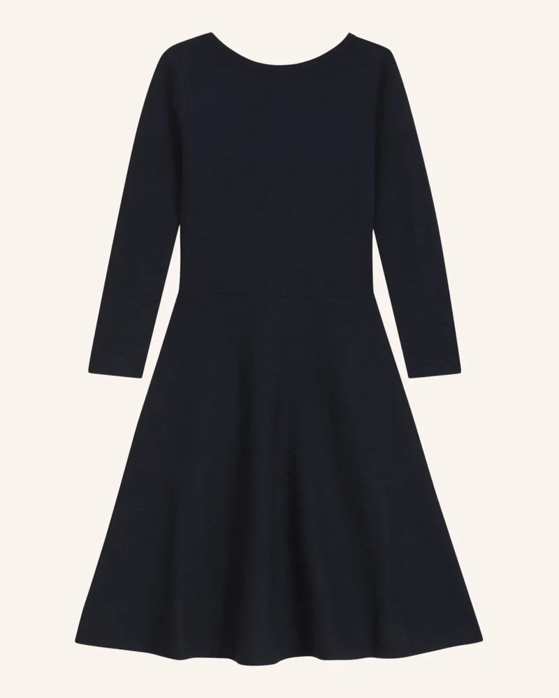 HUGO BOSS Gestricktes Kleid C_FAMME_1 Regular Fit Dunkelblau