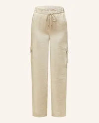 S.Oliver Cargohose aus Satin Beige