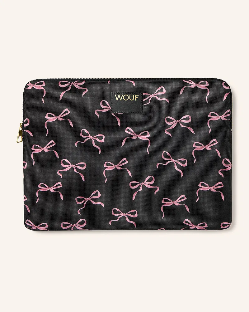 WOUF Laptop-Hülle CUTE Schwarz