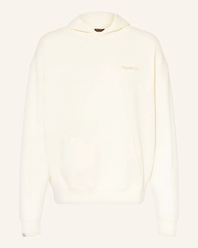 PEGADOR Oversized-Hoodie Sequia weiss Creme