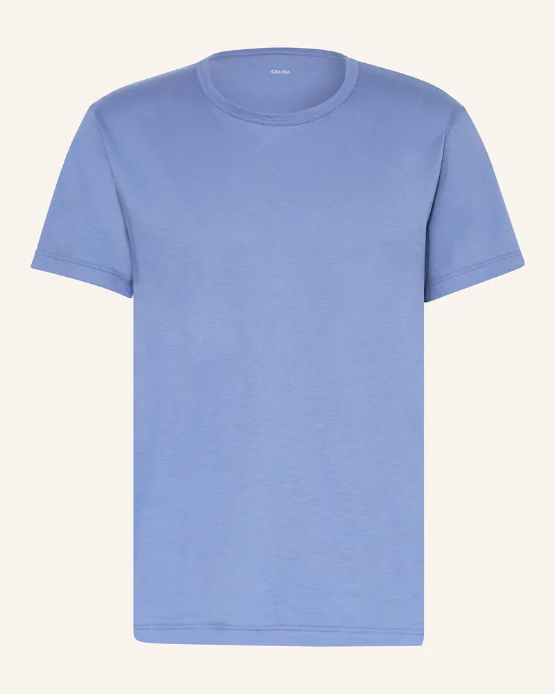 Calida Schlafshirt Rmx Sleep Leisure blau Hellblau