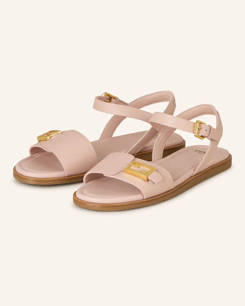 Fendi Sandalen beige Rosé