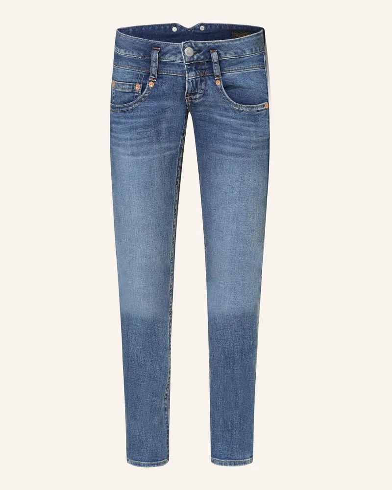 Herrlicher Skinny Jeans Pitch blau 605