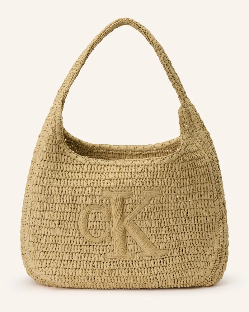 Calvin Klein Beuteltasche Mit Pouch beige Beige