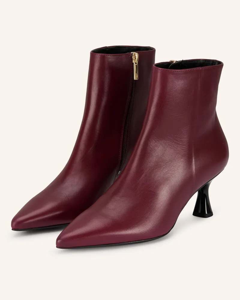 Högl Stiefeletten rot Dunkelrot