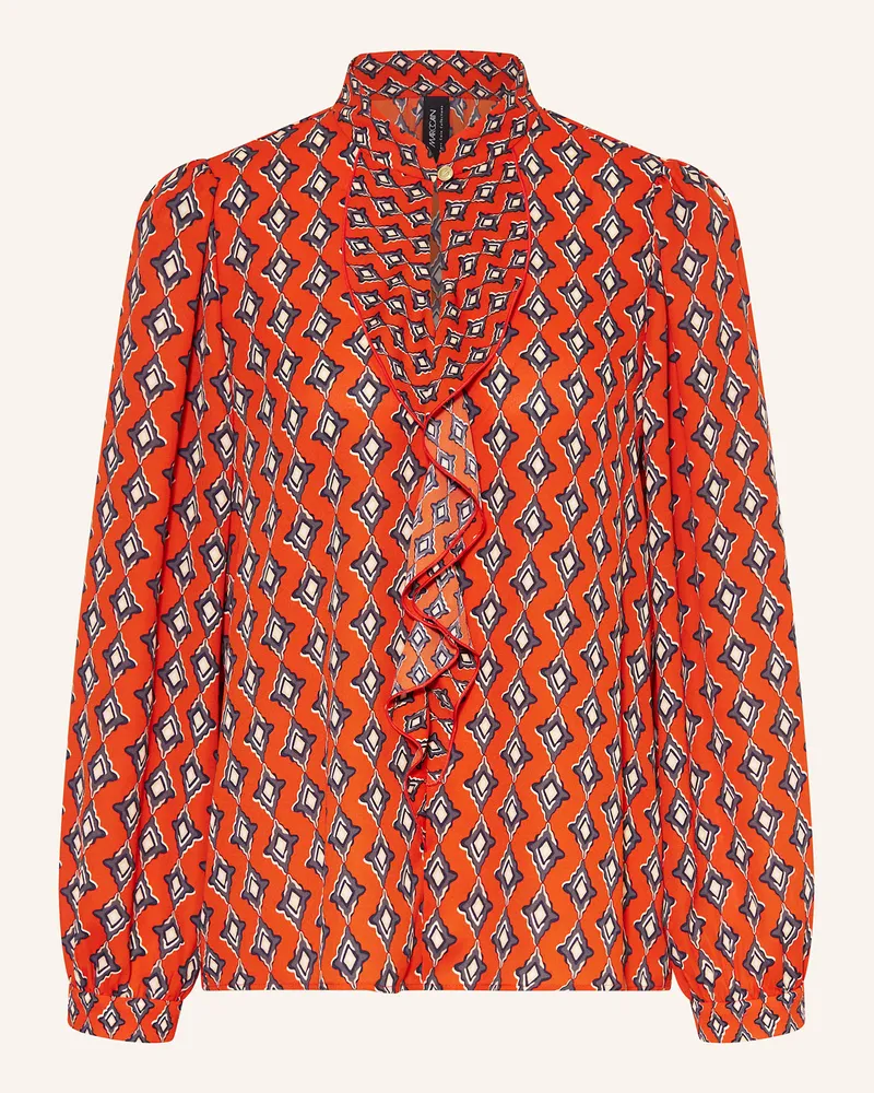 Marc Cain Blusenshirt Mit Volants rot 279