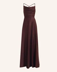 Unique Kleid SEDUCTIVE ELEGANCE DRESS Braun