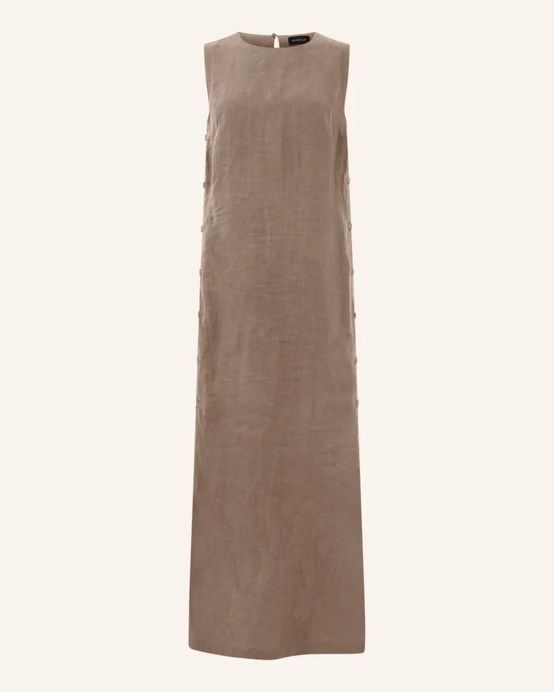 Apart Kleid braun Beige