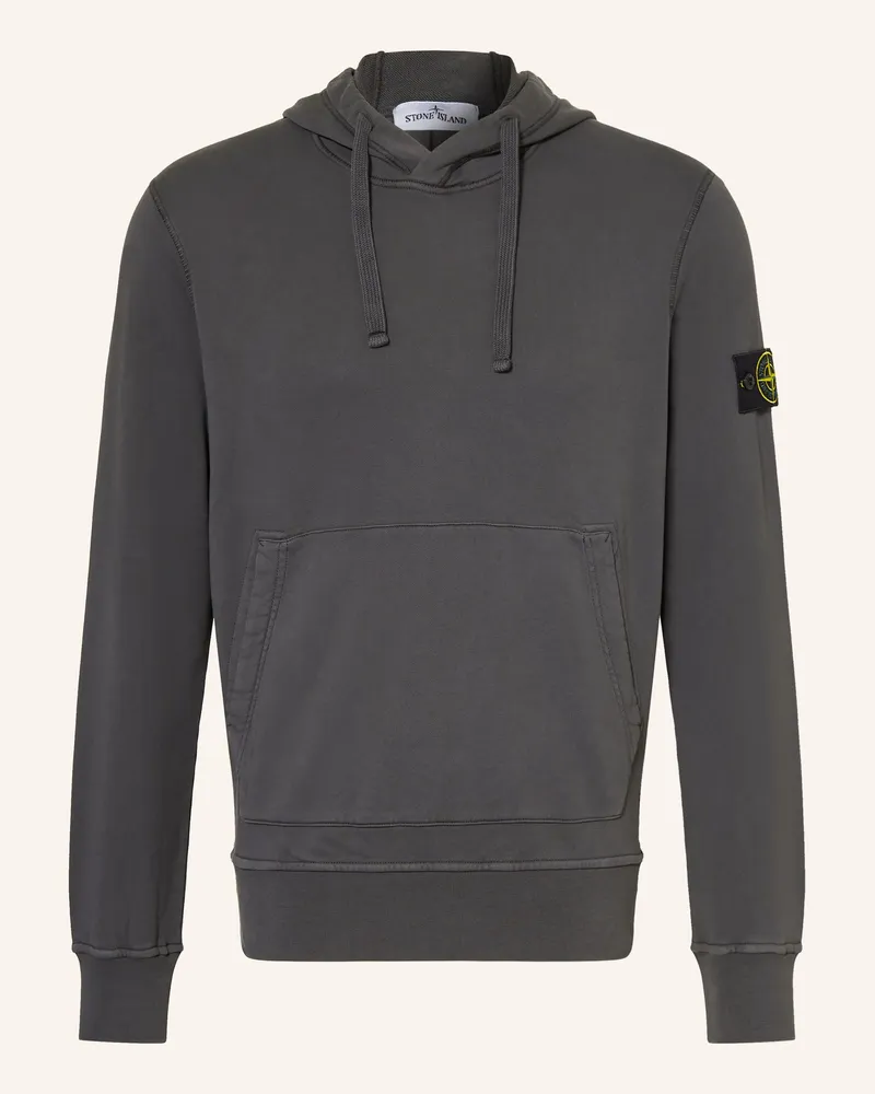 Stone Island Hoodie Dunkelgrau