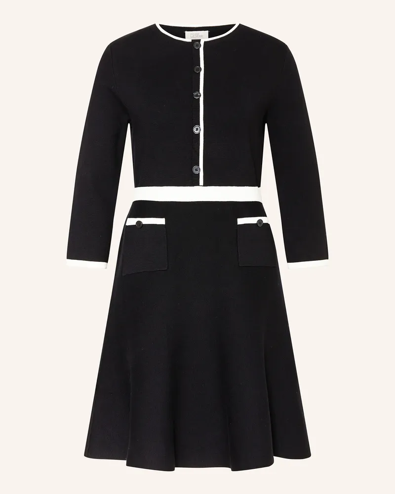 Vera Mont Strickkleid Mit 3/4-Arm schwarz Schwarz