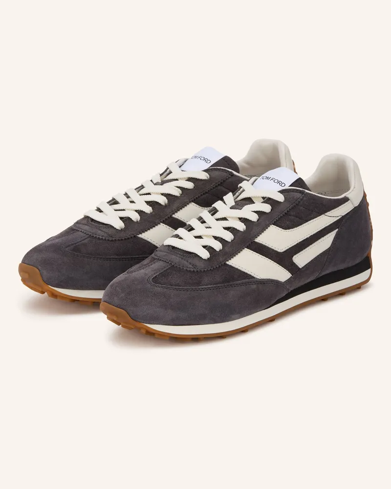 Tom Ford Sneaker Mick schwarz Dunkelgrau