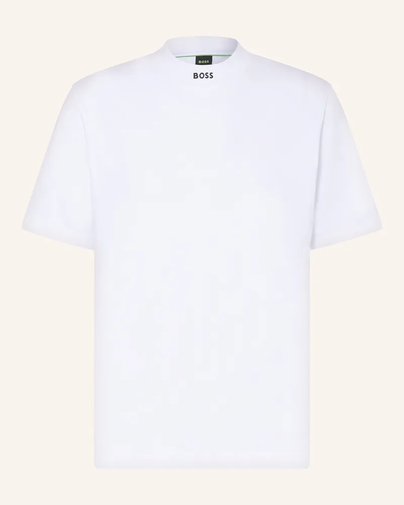 HUGO BOSS T-Shirt COLLAR ZONE Weiss