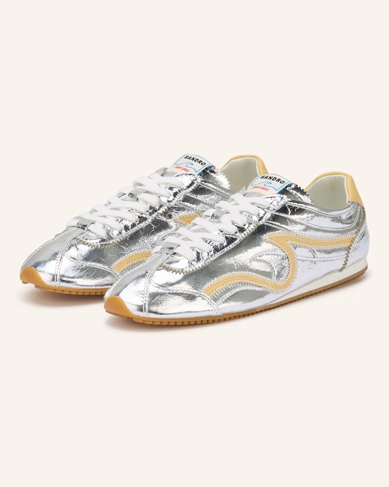 Sandro Sneaker silber Silber