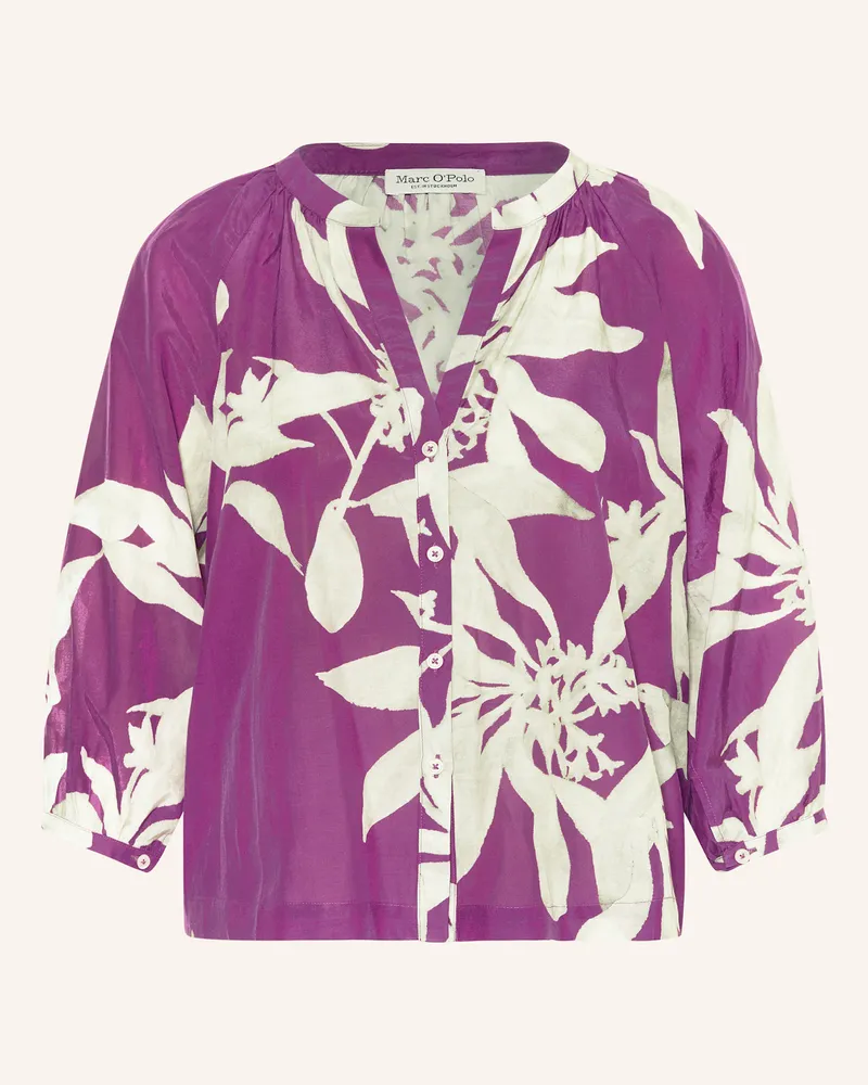 Marc O'Polo Bluse mit 3/4-Arm Lila