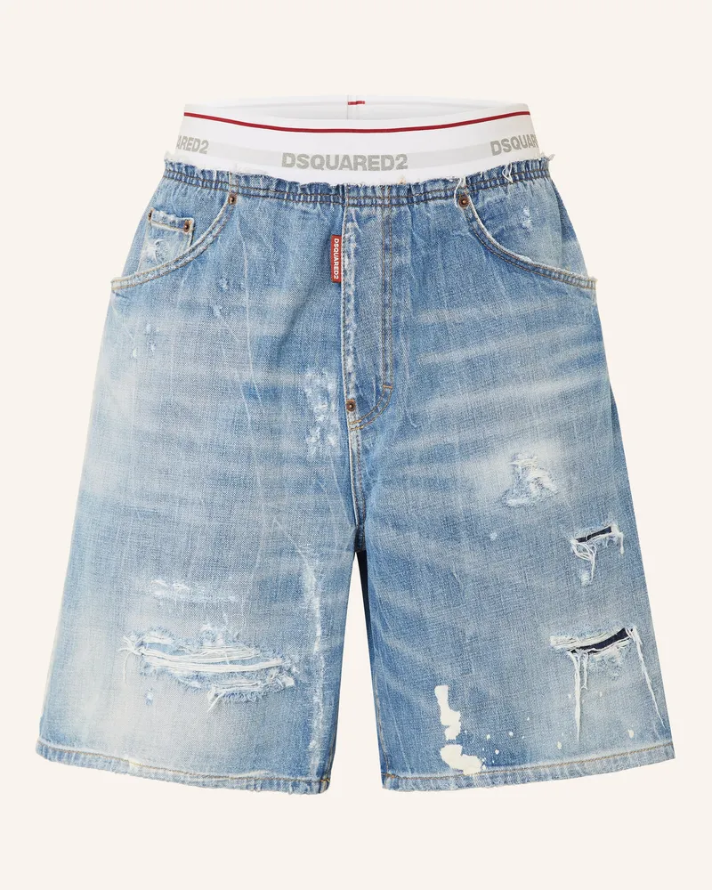 Dsquared2 Jeansshorts blau 470
