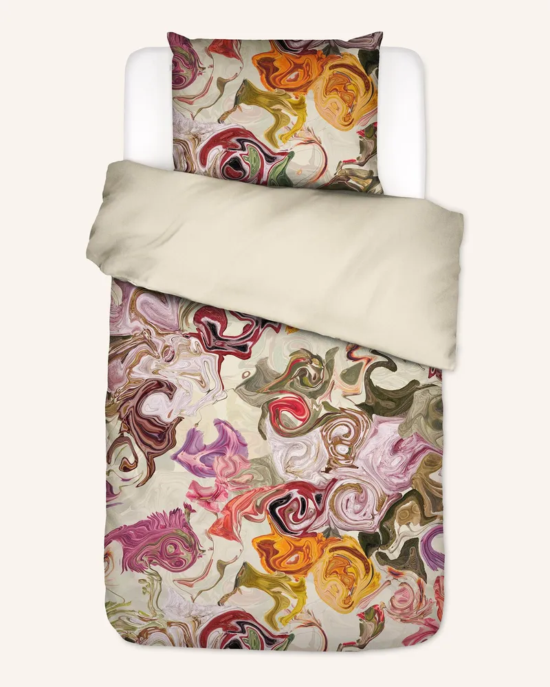 Essenza Bettwäsche Isaline weiss Camel