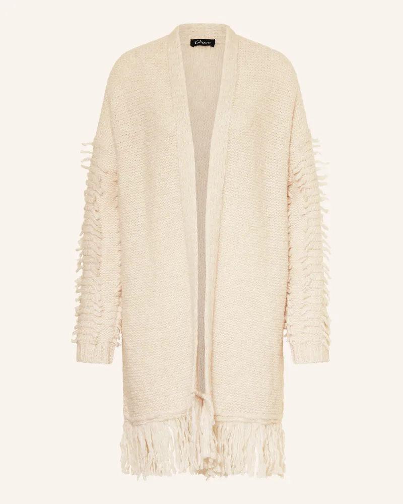 Grace Strickhülle weiss Creme