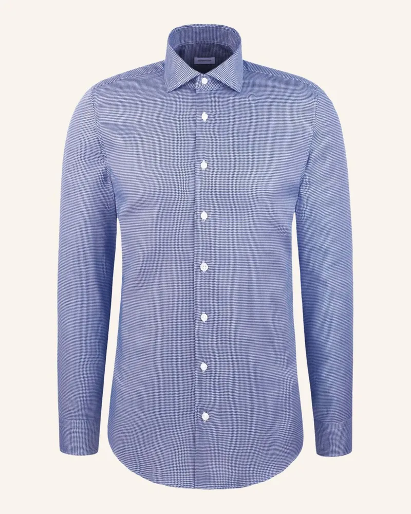 Seidensticker Business Hemd Slim Fit Dunkelblau