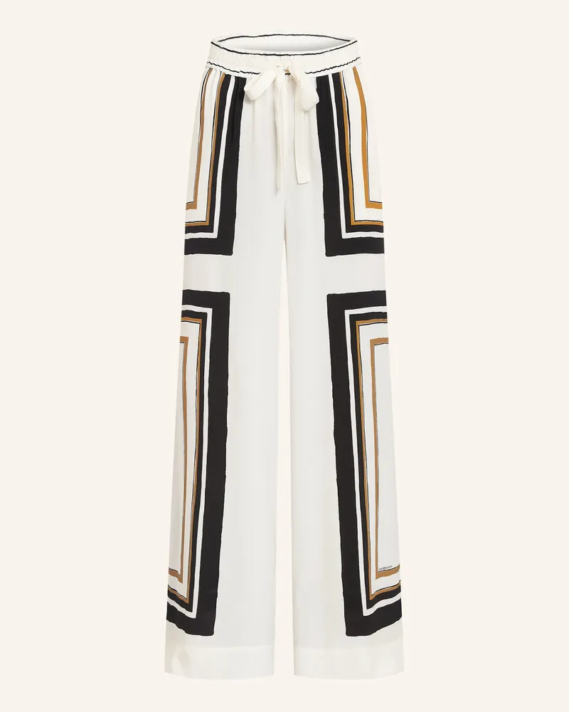 Zimmermann Marlenehose mit Seide Creme