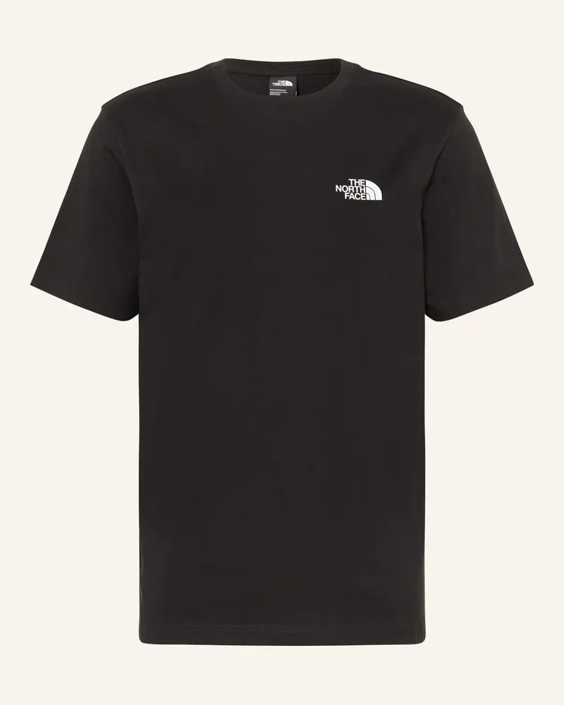 The North Face T-Shirt Schwarz