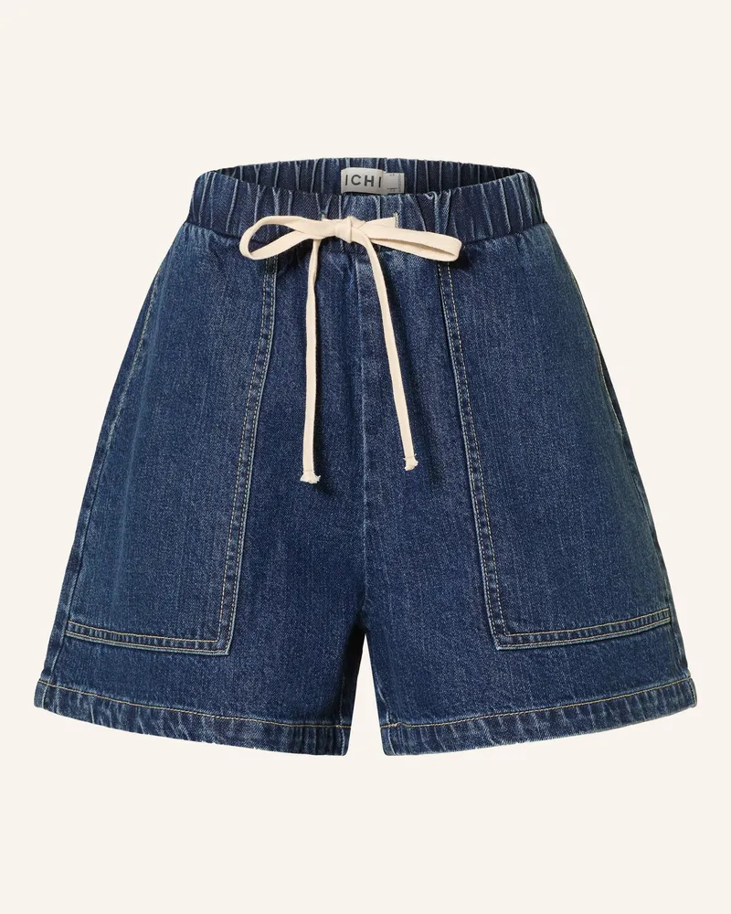 ICHI Jeansshorts Ihkamina blau Dunkelblau